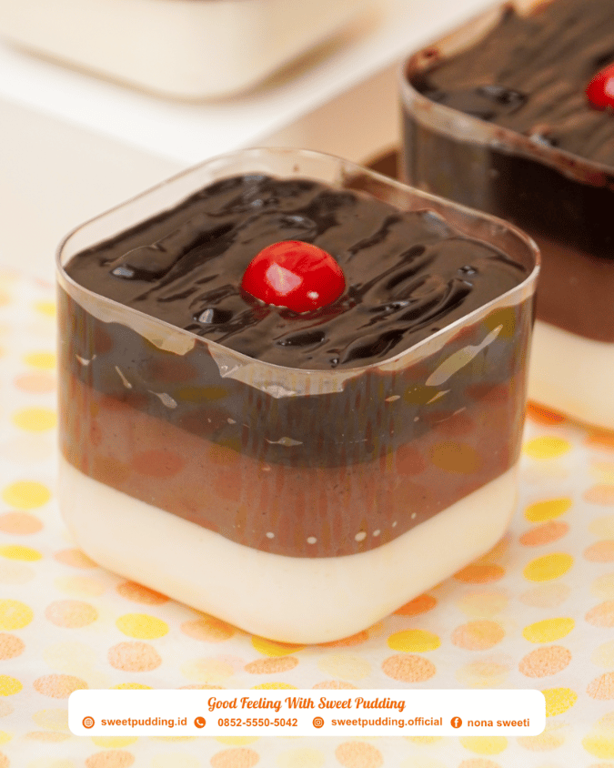 puding black forest