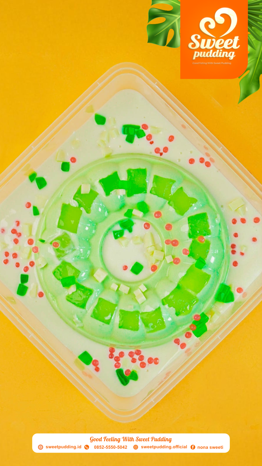 puding pandan premium