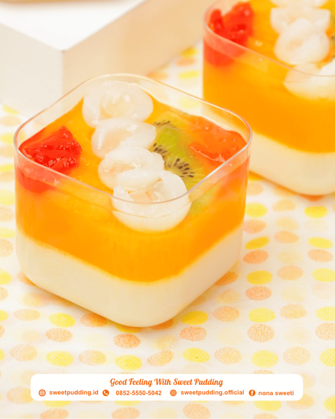 pudding box fresh orange